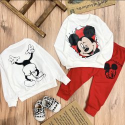 بلوز شلوار میکی جدید00145