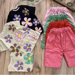 تیشرت شلوارک گلگلی (کیفیت عالی)