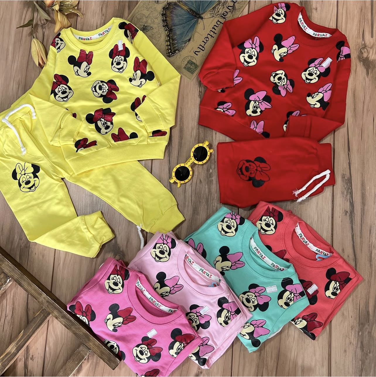 IMG_6466 بلوز شلوار کله مینی موس(کیفیت عالی)0033 - Image 1