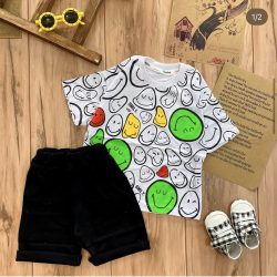 تیشرت شلوارک استیکر000