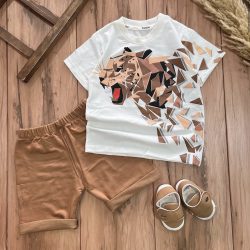 تیشرت شلوارک ببر(کیفیت عالی)