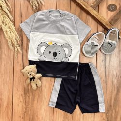 تیشرت شلوارک کوالا(حتما به اندازه ها توجه کنید)3023