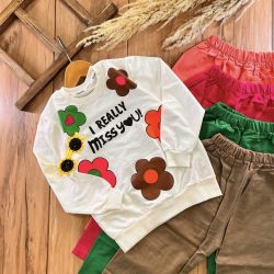 بلوز شلوار گل(جدید)