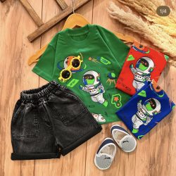 تیشرت شلوارک آدم فضایی(کیفیت بسیار عالی)