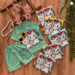 تیشرت شلوارک اسب تک شاخ0023