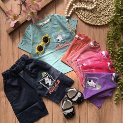 تیشرت شلوارک خرگوش و قارچ8332