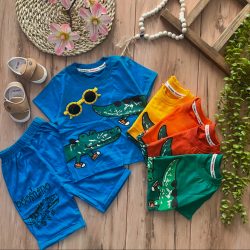 تیشرت شلوارک تمساح