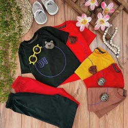 تیشرت شلوارک خرس برجسته7777