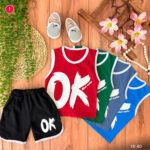 تاپ شلوارکok(کیفیت عالی)4015