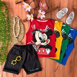 تاپ شلوارک میکی ذره بین000