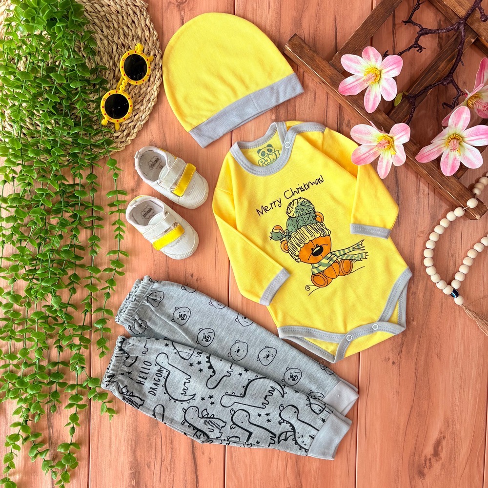 شا سه تیکه رگالی خرس شالگردن - Image 1