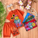 تیشرت شلوارک  گارفیلد2144