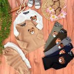 بلوز شلوار بیسکوییتی جیب دار تدی - Image 2