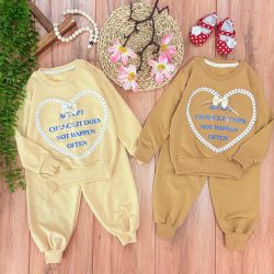 بلوز شلوار قلب(کیفیت عالی) حتما به اندازه شلوار توجه شود