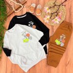 بلوز شلوار خرس چشم ضربی