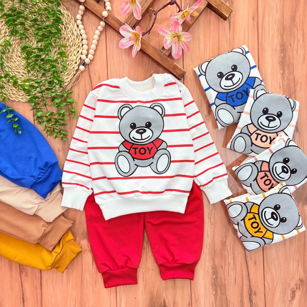 تتت بلوز شلوار خرس TOY(حتما به اندازه ها توجه کنید)11 - Image 1