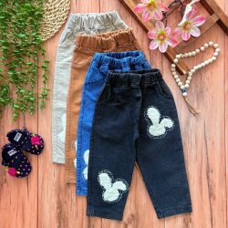 شلوار طرح لی خرگوش