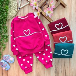 بلوز شلوار قلب(کیفیت عالی)