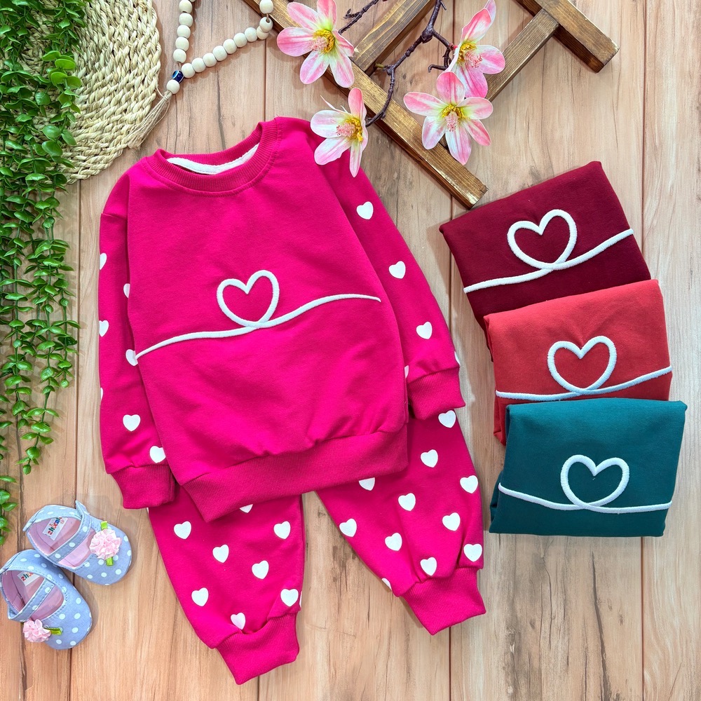 قل بلوز شلوار قلب(کیفیت عالی) - Image 1