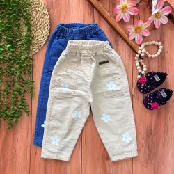 شلوار مام فیت پنج گلبرگ