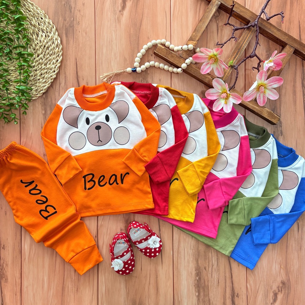 لپ بلوز شلوار خرس لپ کرم - Image 1