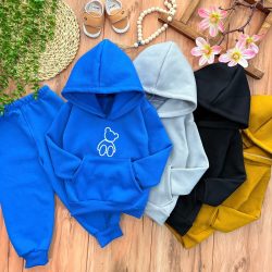 هودی شلوار خرس گلدوزی