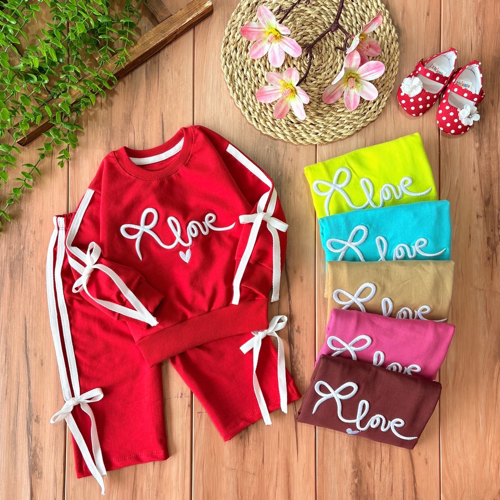 رر بلوز شلوار روبان دار - Image 1