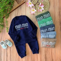 بلوز شلوار بیسکوییتی میو میو