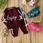 بلوز شلوار enjoy روبان پاپیونی