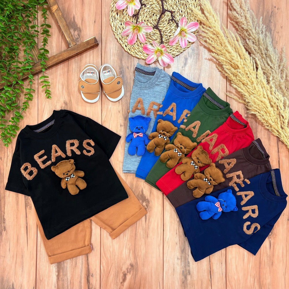 ب تیشرت شلوارک BEAR - Image 1