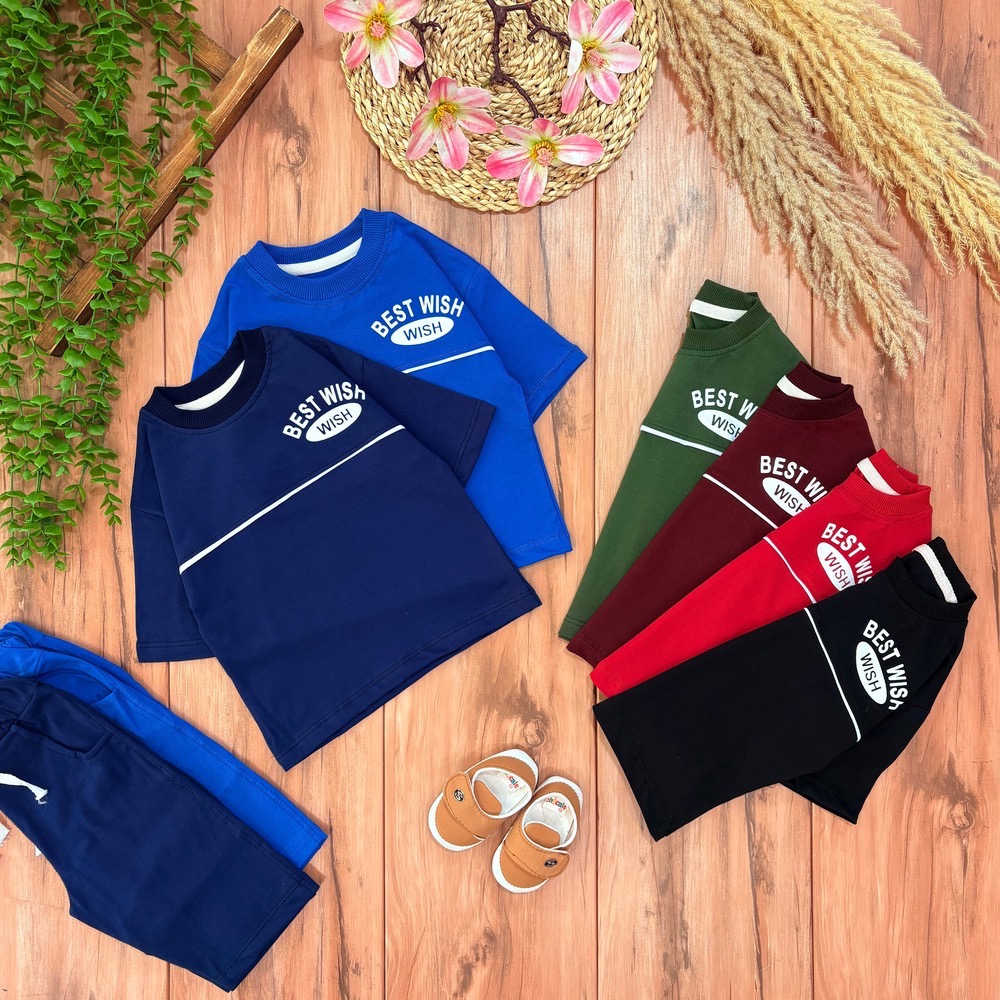 بب تیشرت شلوارک best fish - Image 1