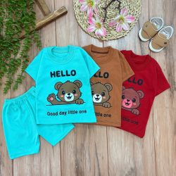 تیشرت شلوارک HELLO