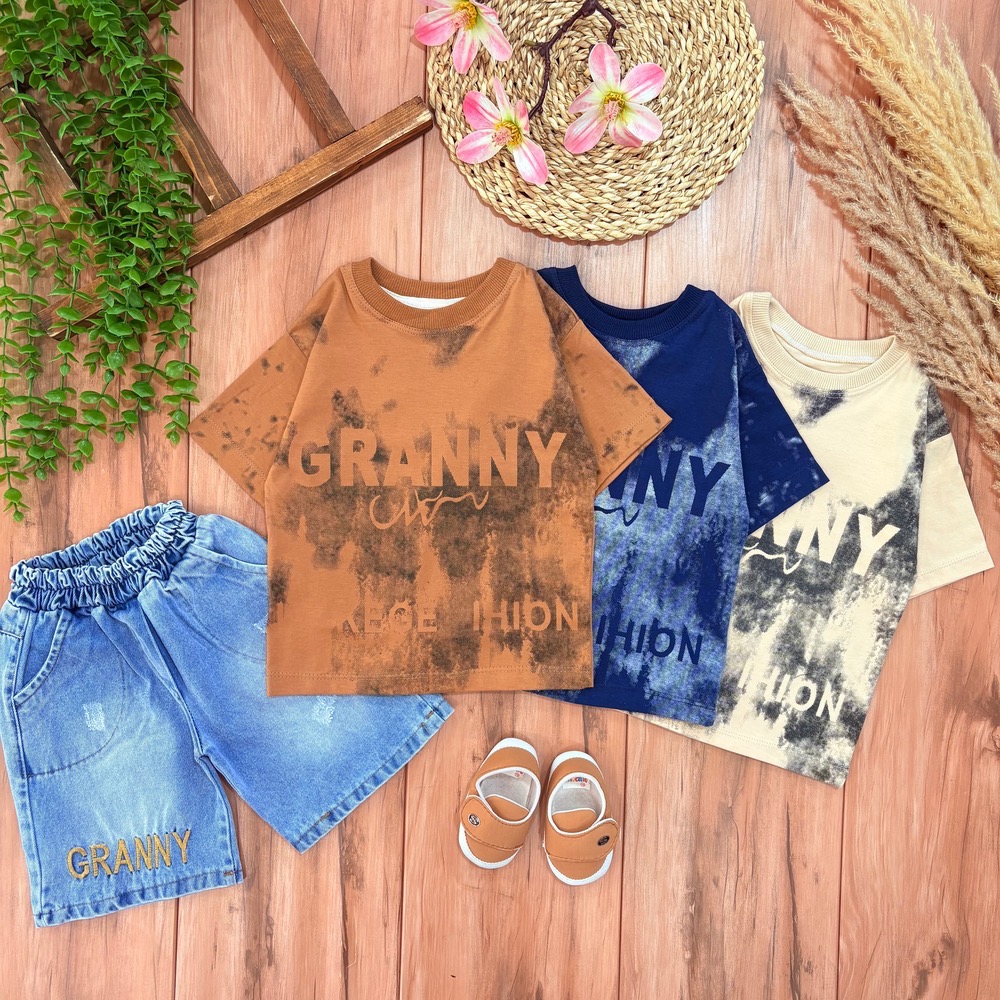 گ تیشرت شلوارک GRANNY - Image 1