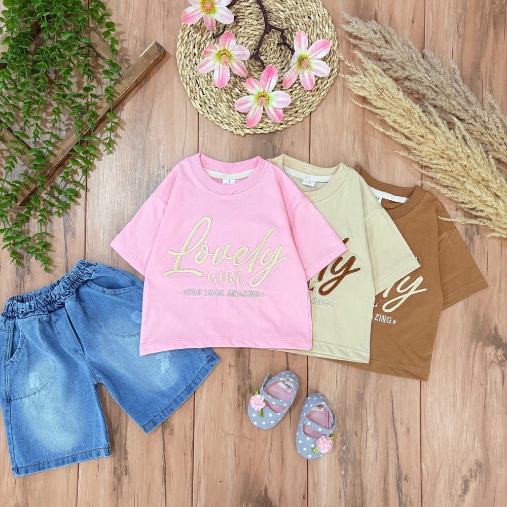ل تیشرت شلوارک love ly - Image 1