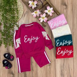 بلوز شلوارenjoy(دورس صددرصد پنبه)