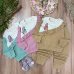 بلوز شلوار کبریتی پروانه